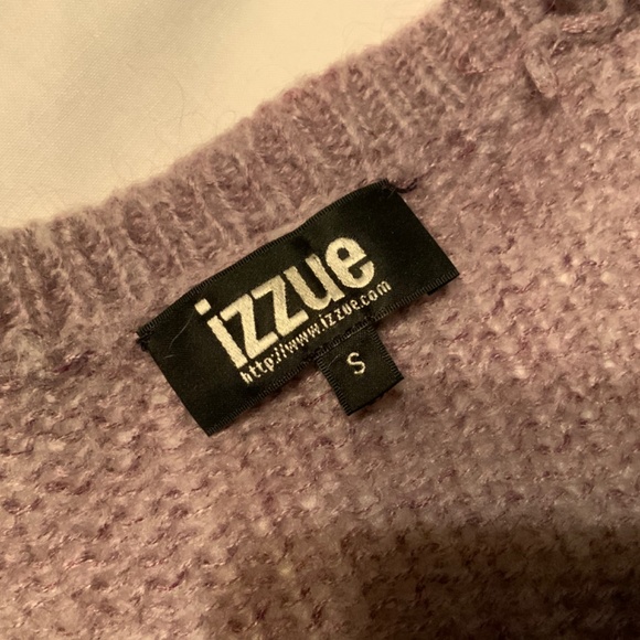 Mohair Blend Zippered Cardigan Sweater (S/M) - Picture 6 of 11